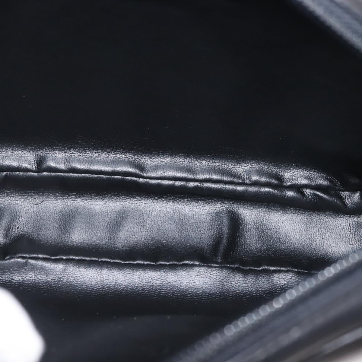 Salvatore Ferragamo Vala Leather Black Leather Shoulder Bag Bag (Pre-Owned)