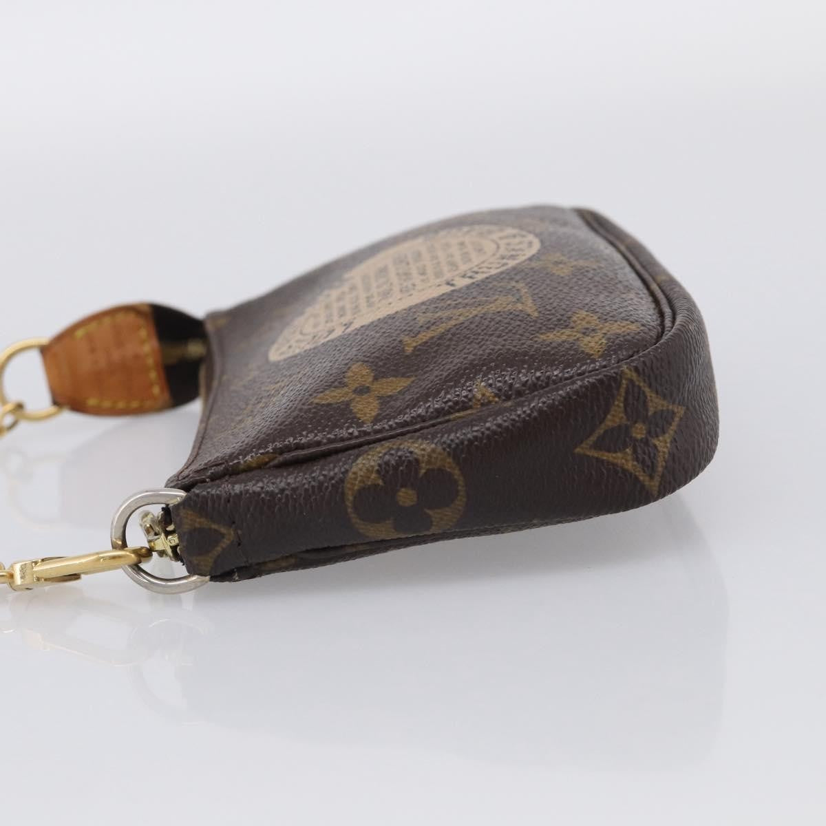 Louis Vuitton Pochette Accessoires Limited Edition Monogram Canvas Brown Canvas Clutche & Pouche Bag (Pre-Owned)