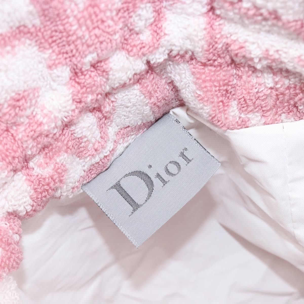 Christian Dior Trotter Clutch Trotter Canvas Pink Canvas Clutche & Pouche Bag (Pre-Owned)