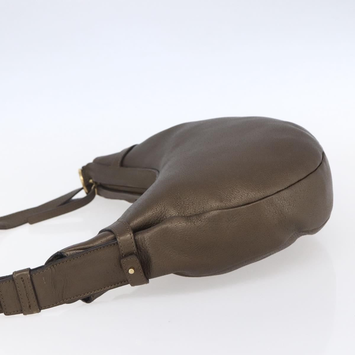 Salvatore Ferragamo Vintage Leather Brown Leather Shoulder Bag Bag (Pre-Owned)