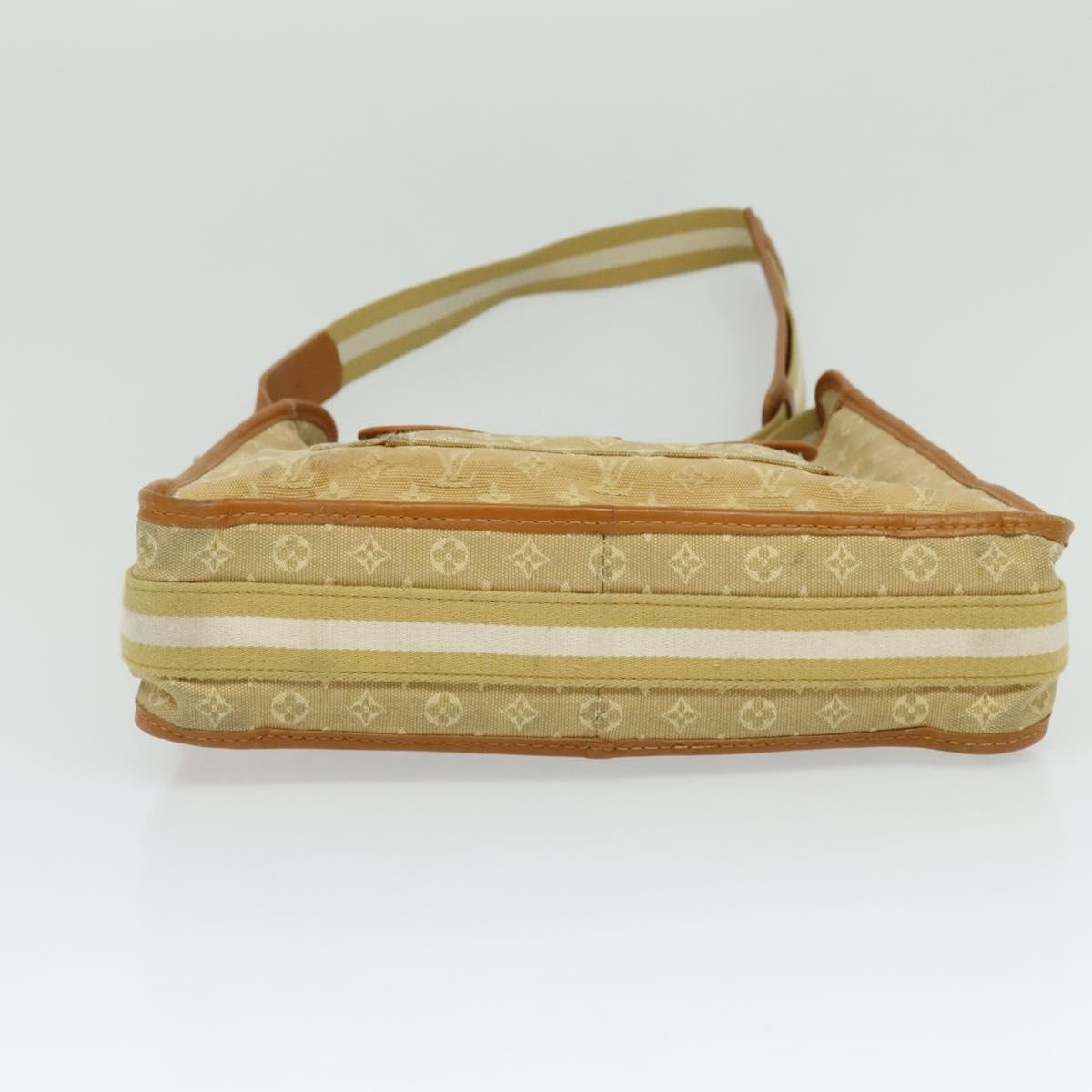 Louis Vuitton Mary Kate Messenger Mini Lin Beige Canvas Handbag (Pre-Owned)