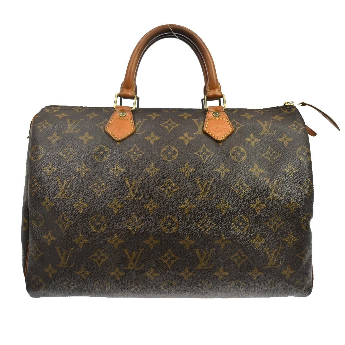 Louis Vuitton Speedy Monogram Canvas Brown Canvas Handbag (Pre-Owned)