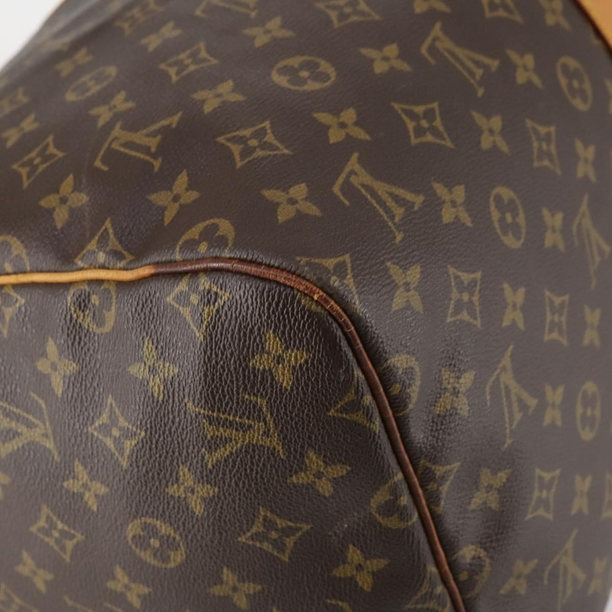 Louis Vuitton Keepall Monogram Canvas Brown Canvas Travel Bag Bag (Pre-Owned)