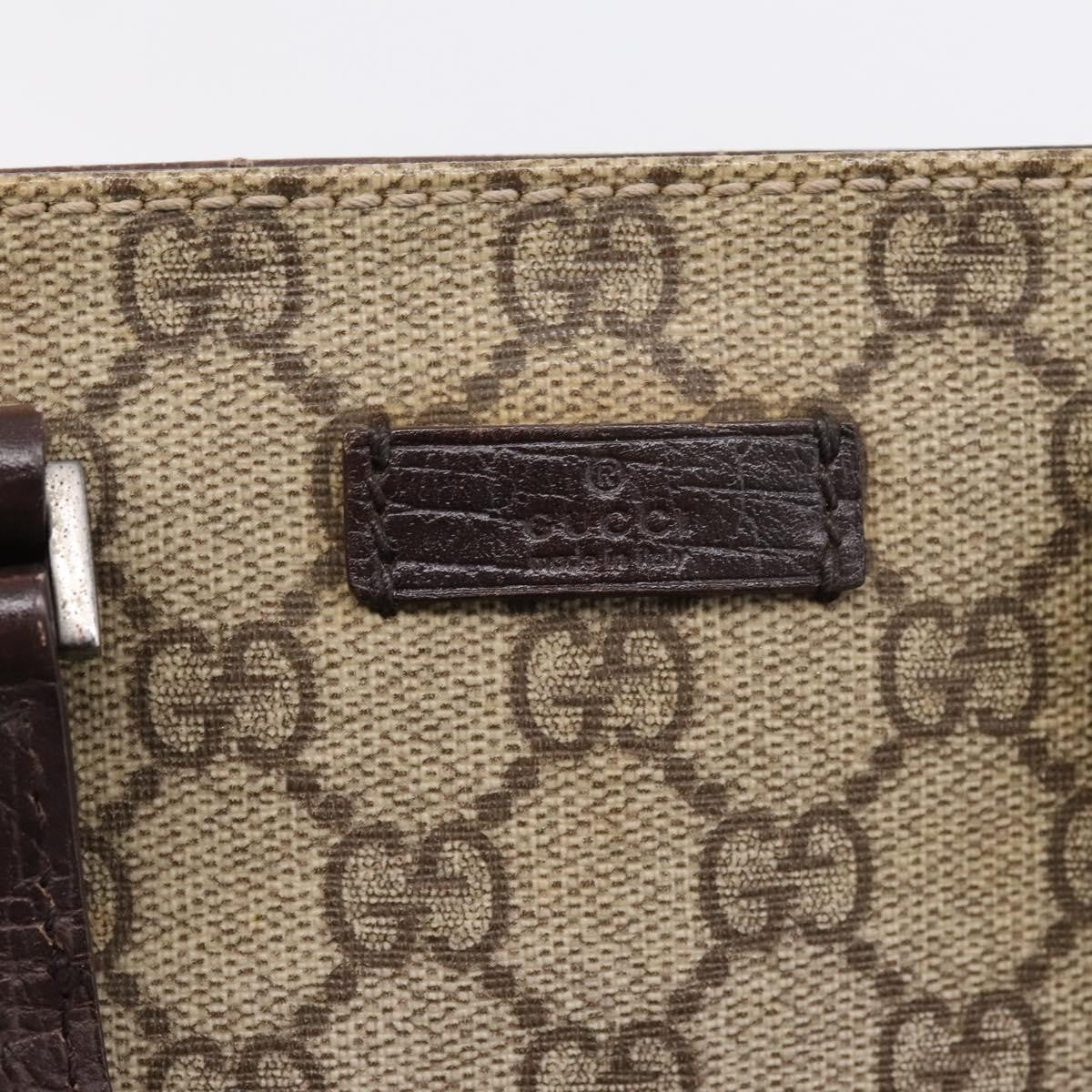 Gucci Joy Plus Flat Gg Coated Canvas Beige Canvas Tote Bag Bag (Pre-Owned)