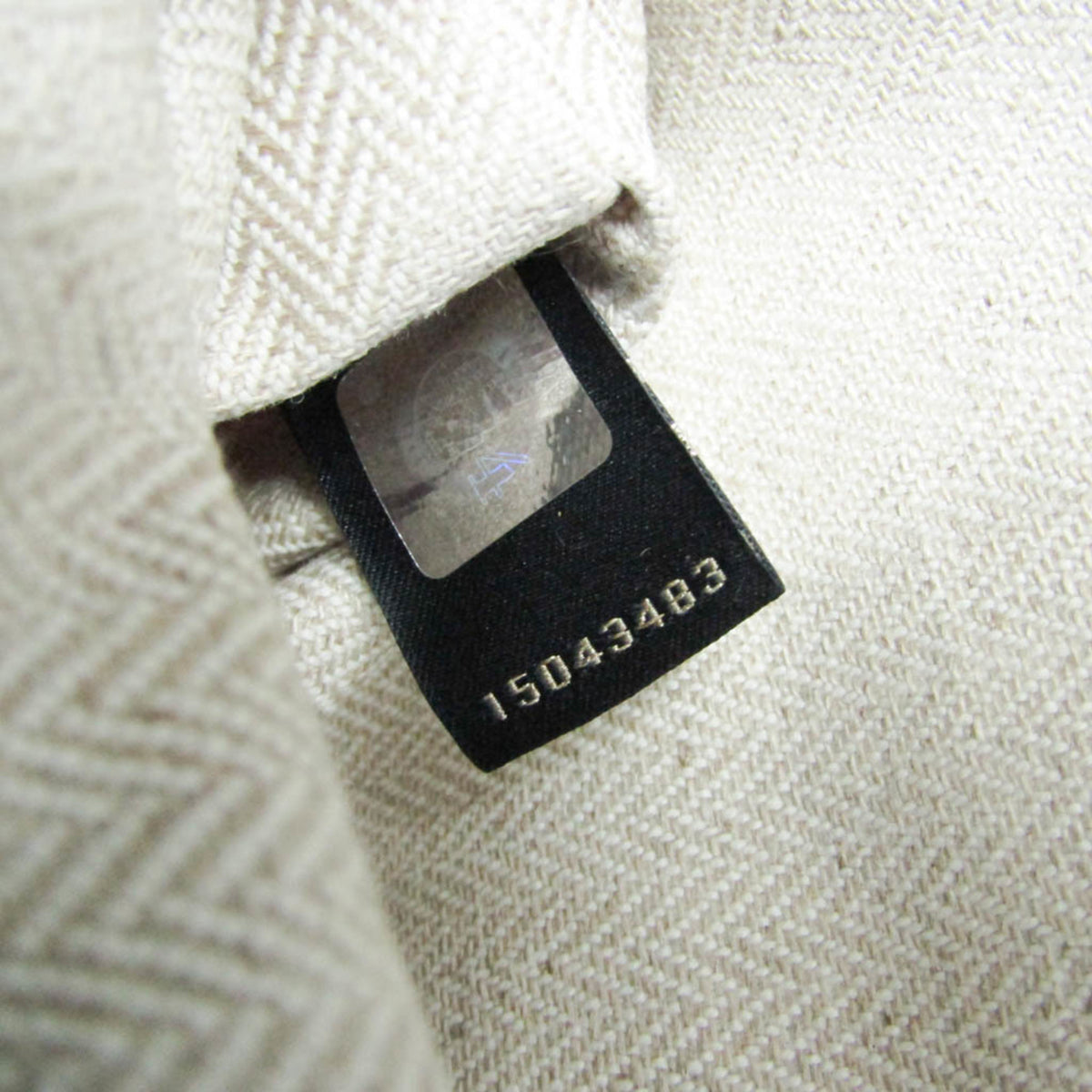 Bvlgari Chandra Canvas Beige Canvas Shoulder Bag Bag (Pre-Owned)