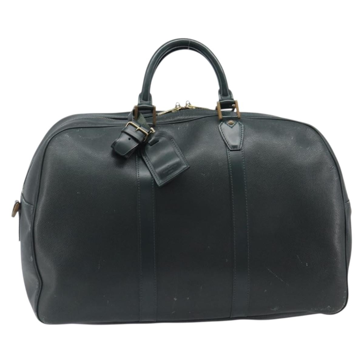 Louis Vuitton Kendall Taiga Leather Green Leather Handbag (Pre-Owned)