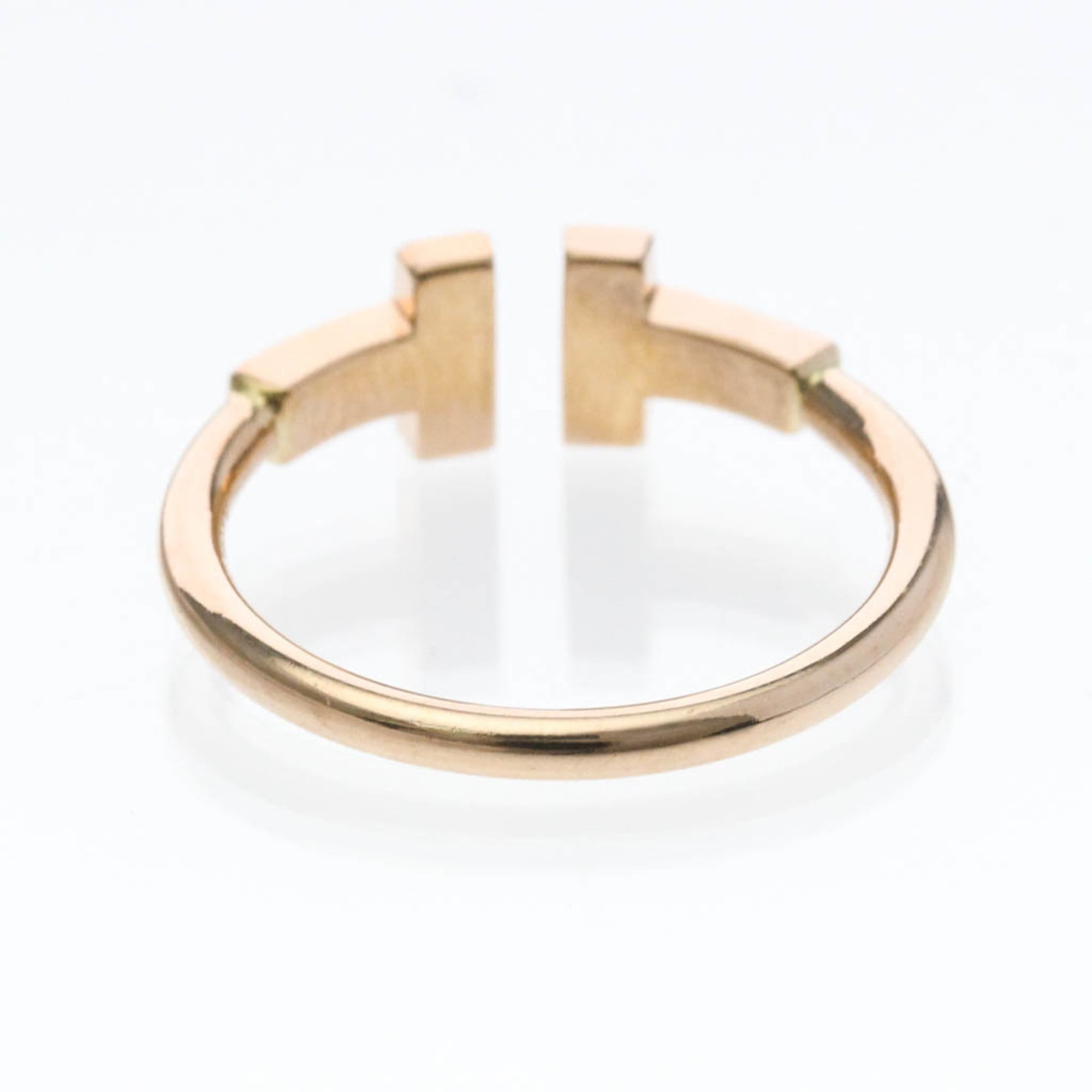 Tiffany & Co. T Wire 18K Yellow Gold With Diamonds Gold Yellow_Gold Ring Jewelry (Pre-Owned)