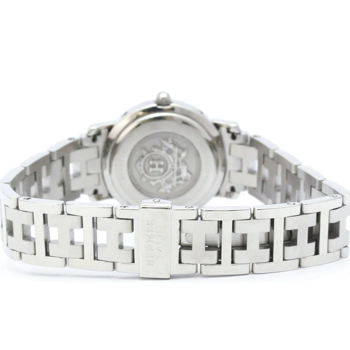 Hermes Clipper Quartz Stainless Steel Watch (Pre-Owned)