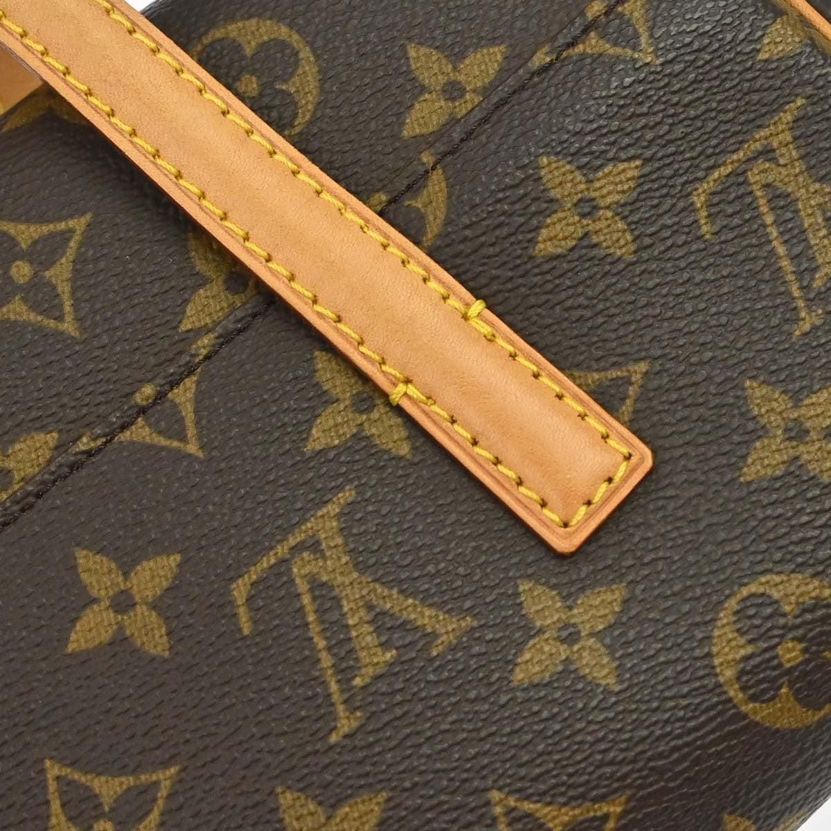 Louis Vuitton Sonatine Monogram Canvas Brown Canvas Handbag (Pre-Owned)