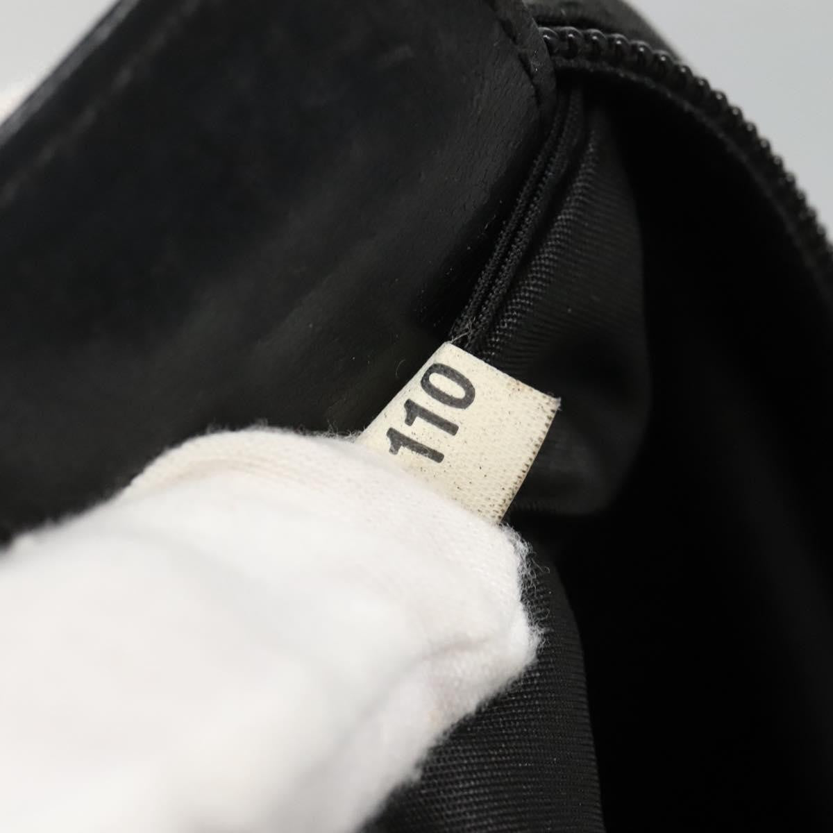 Prada Flat Messenger Tessuto Black Nylon Shoulder Bag Bag (Pre-Owned)