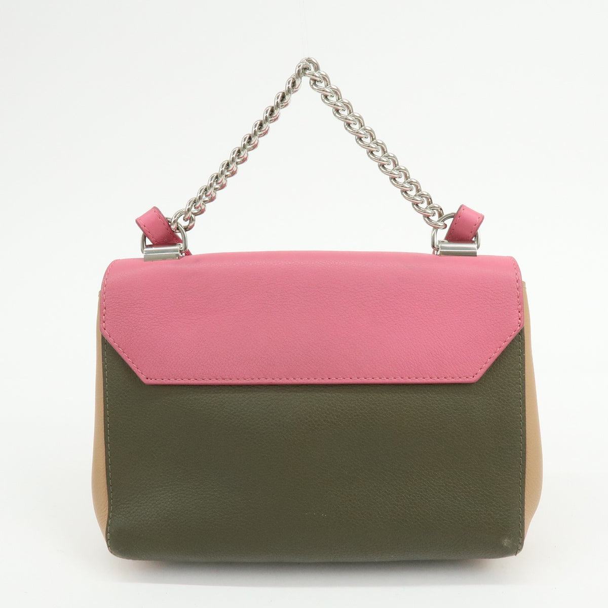 Louis Vuitton Lockme Ii Leather Pink Leather Shoulder Bag Bag (Pre-Owned)