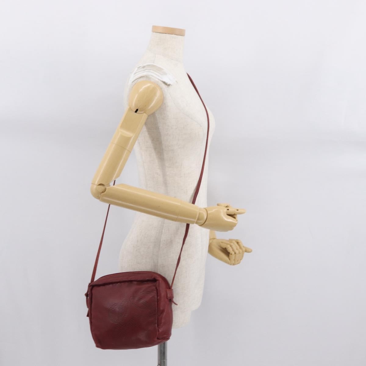 Loewe Vintage Leather Red Leather Shoulder Bag Bag (Pre-Owned)