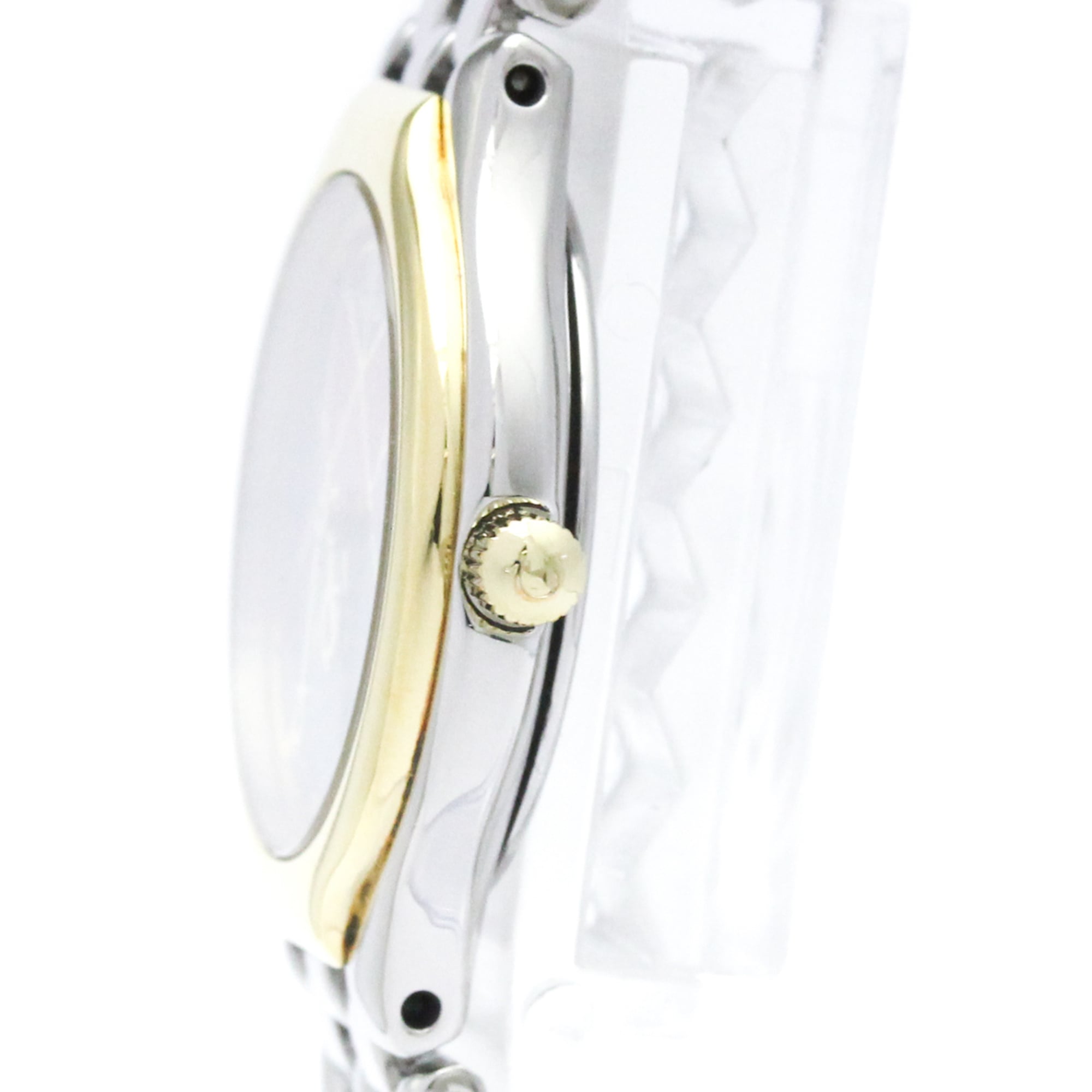 Omega De Ville Quartz Stainless Steel And Yellow Gold Watch (Pre-Owned)