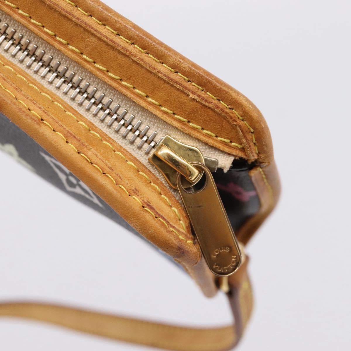 Louis Vuitton Shirley Monogram Multicolor Black Canvas Handbag (Pre-Owned)