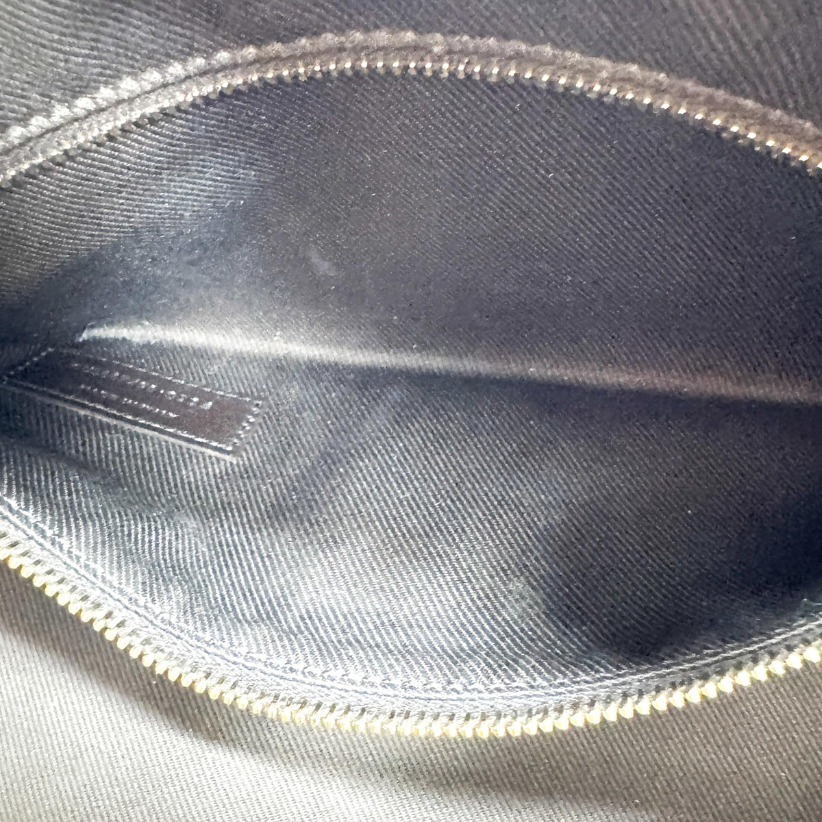 Saint Laurent Le Monogramme Monogram All Over Coated Canvas And Leather Black Canvas Shoulder Bag Bag (Pre-Owned)