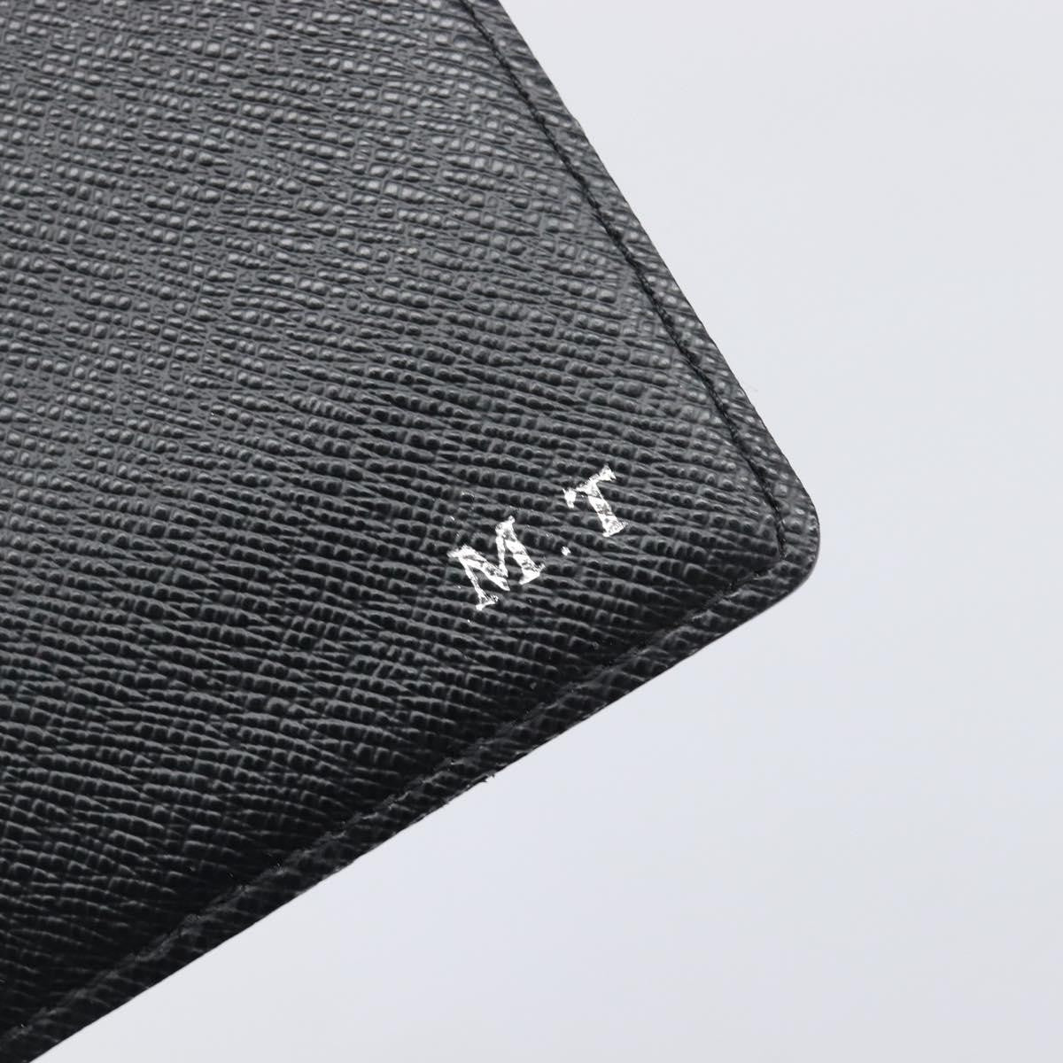 Louis Vuitton Passport Cover Damier Graphite Gray Canvas Briefcase Bag (Pre-Owned)
