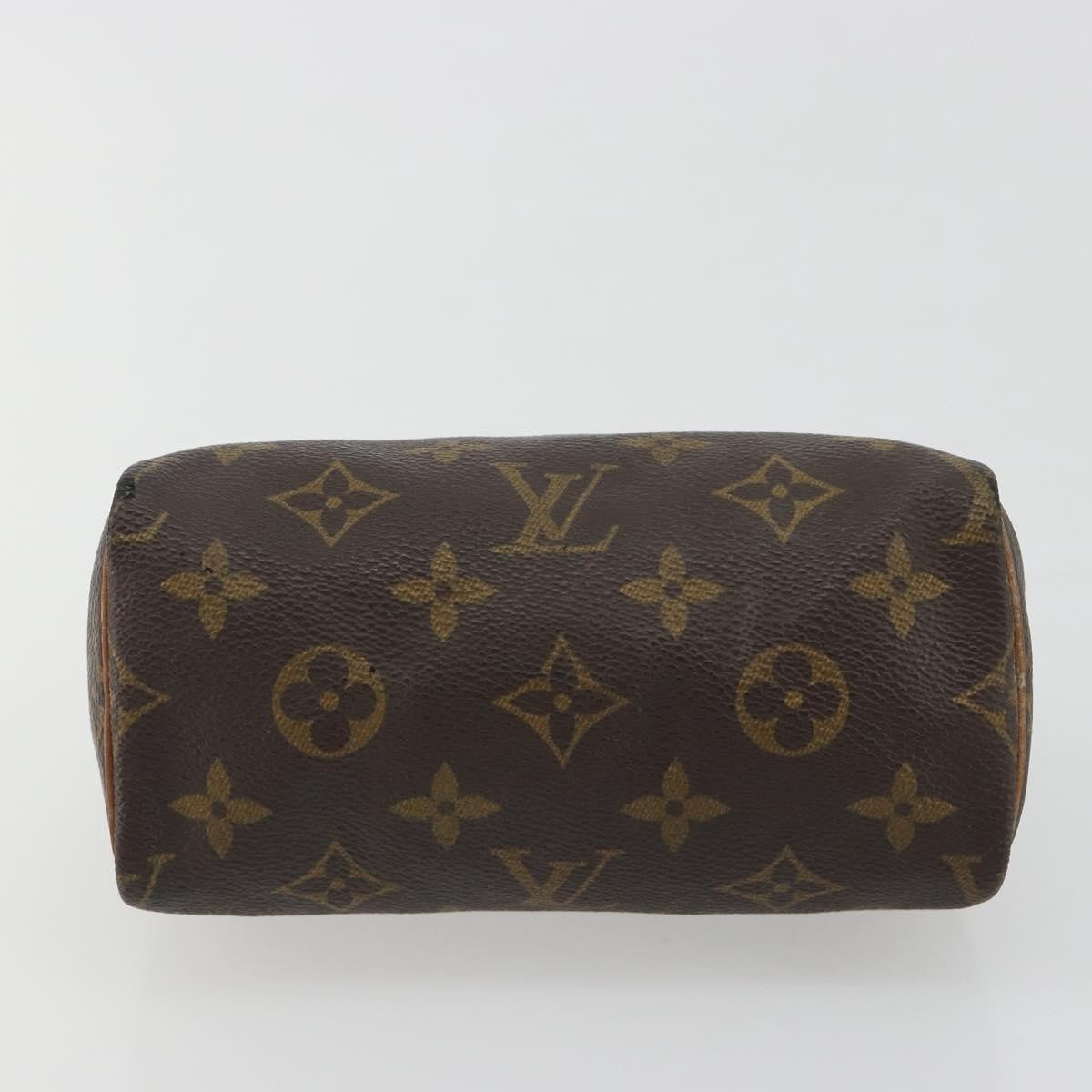 Louis Vuitton Speedy Mini Hl Monogram Canvas Brown Canvas Handbag (Pre-Owned)