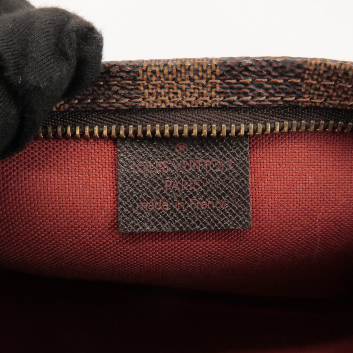 Louis Vuitton Trousse Make Up Damier Brown Canvas Clutche & Pouche Bag (Pre-Owned)
