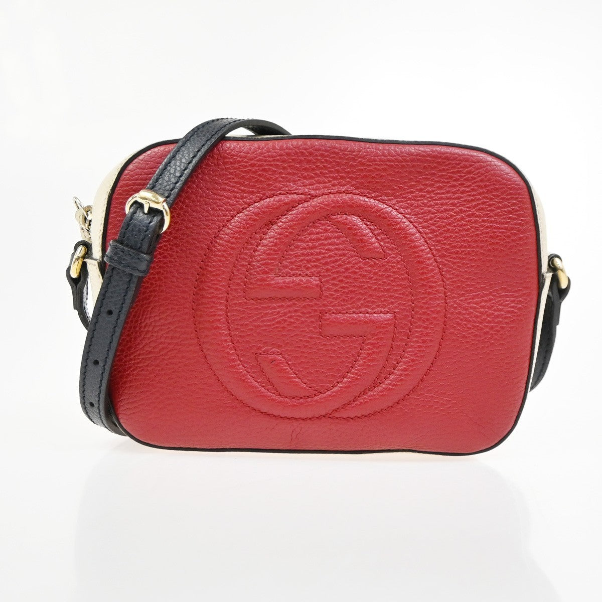 Gucci Soho Disco Leather Multicolour Leather Shoulder Bag Bag (Pre-Owned)