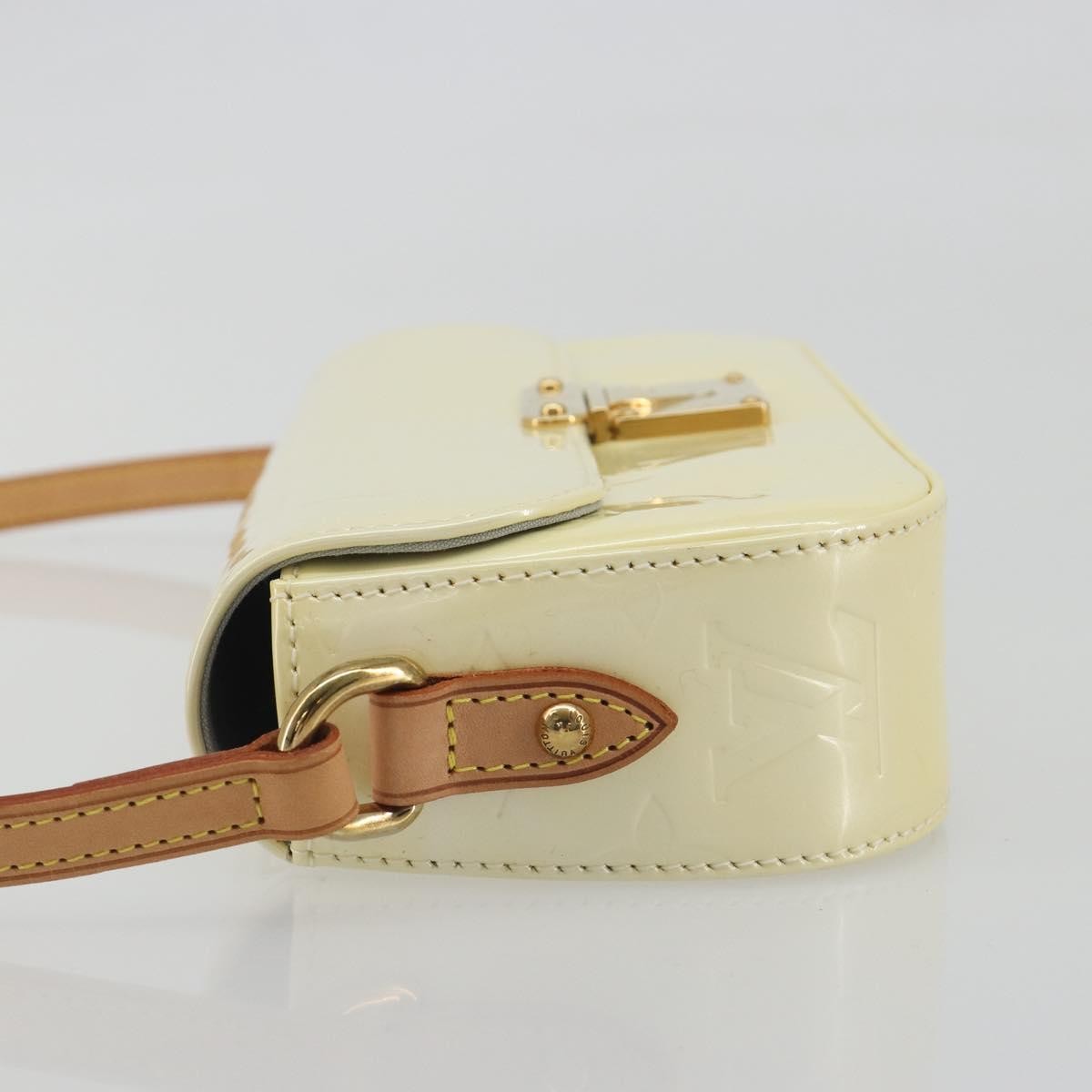 Louis Vuitton Malibu Street Monogram Patent Leather Beige Patent_Leather Shoulder Bag Bag (Pre-Owned)