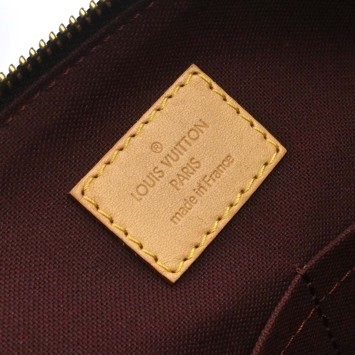 Louis Vuitton Iena Tote Monogram Canvas Brown Canvas Tote Bag Bag (Pre-Owned)