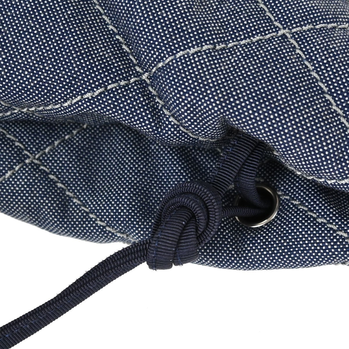 Chanel Bon Bon Quilted Denim Blue Denim_Jeans Tote Bag Bag (Pre-Owned)