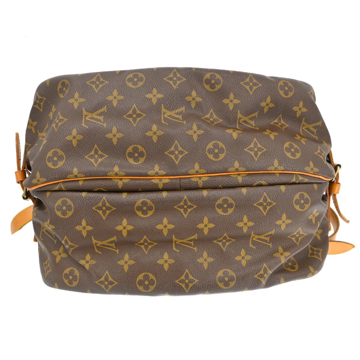 Louis Vuitton Saumur Monogram Canvas Brown Canvas Shoulder Bag Bag (Pre-Owned)