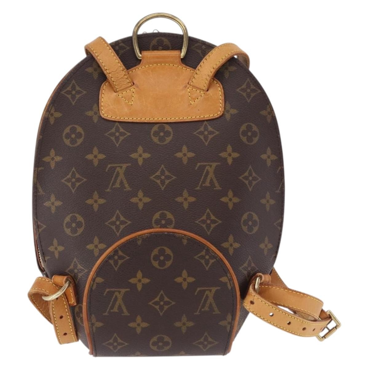 Louis Vuitton Ellipse Monogram Canvas Brown Canvas Backpack Bag (Pre-Owned)