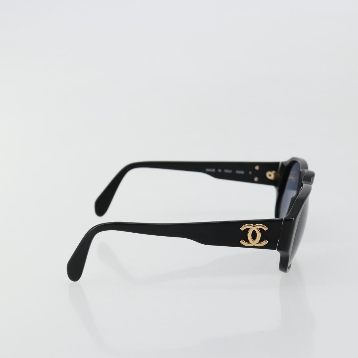 Chanel Logo Cc Plastic Black Plastic Sunglasse Accessory (Pre-Owned)