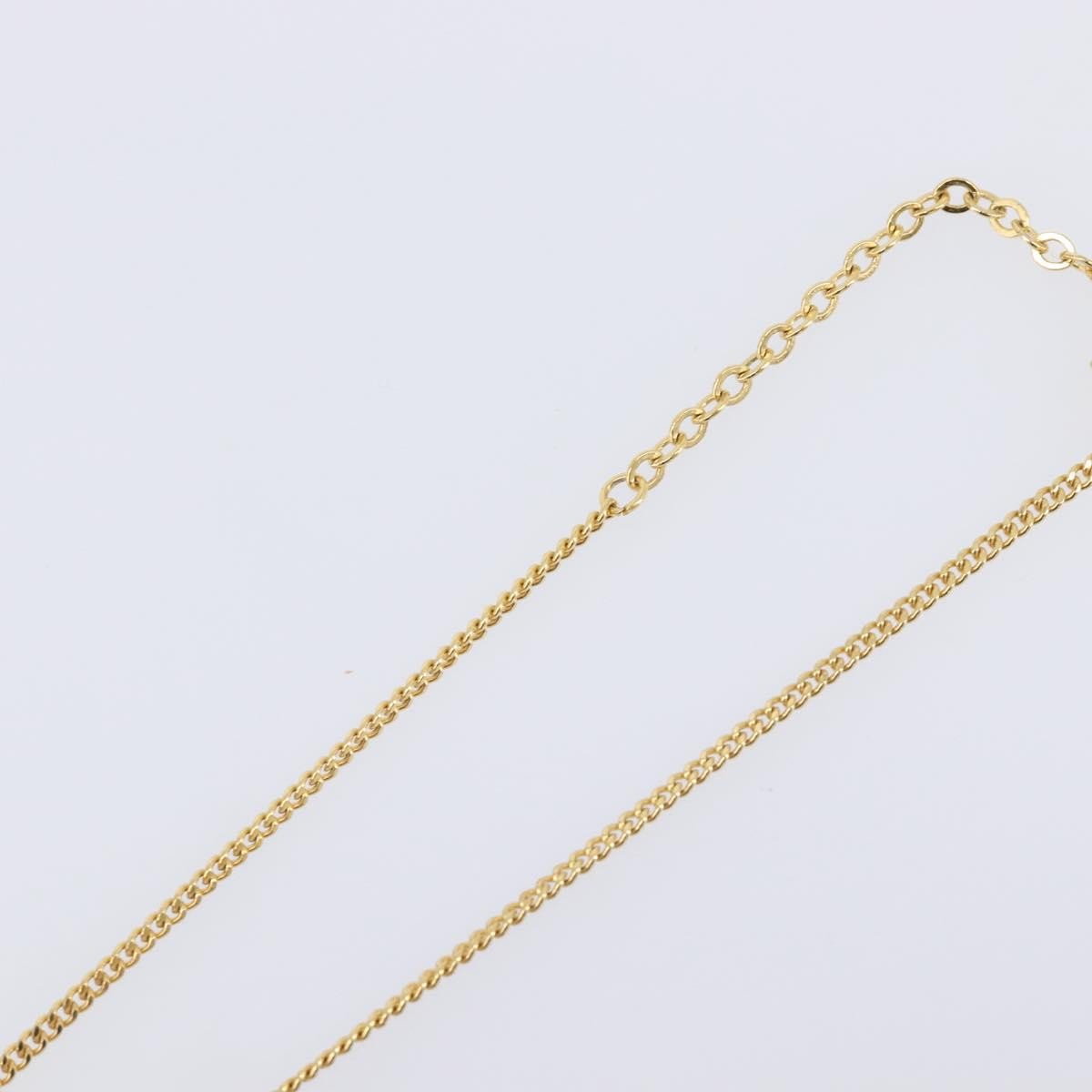 Christian Dior Cd Pendant Metal Gold Metal Necklace Jewelry (Pre-Owned)