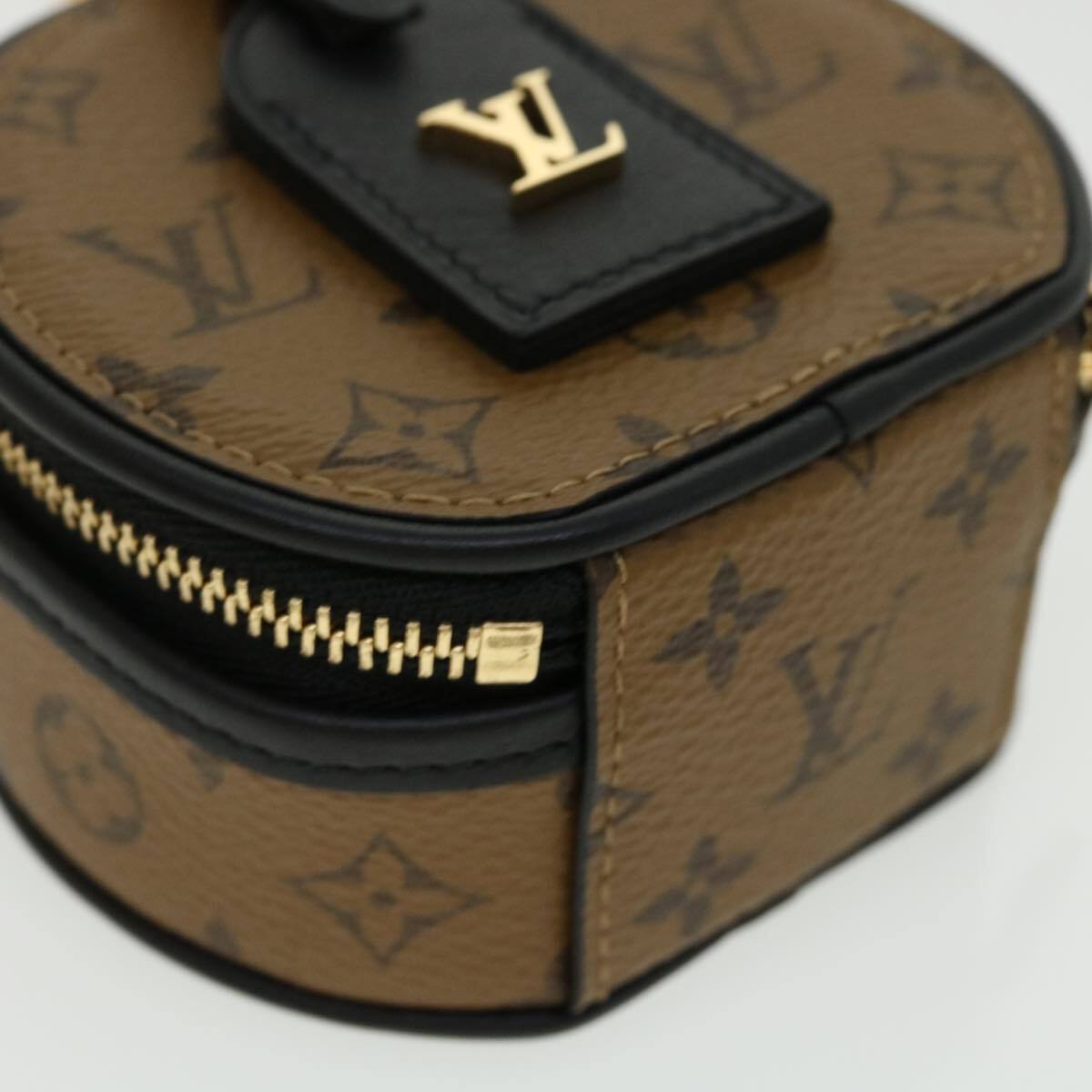 Louis Vuitton Boite Chapeau Souple Reverse Monogram Giant Brown Canvas Bag (Pre-Owned)