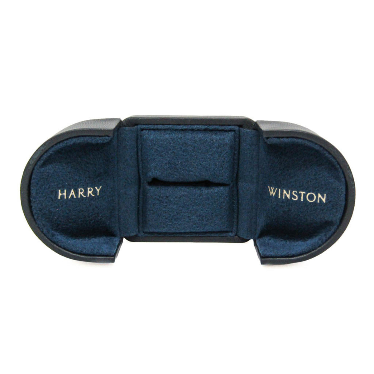 Harry Winston Single Diamond Band Platinum With Diamond Silver Platinum Ring Jewelry (Pre-Owned)