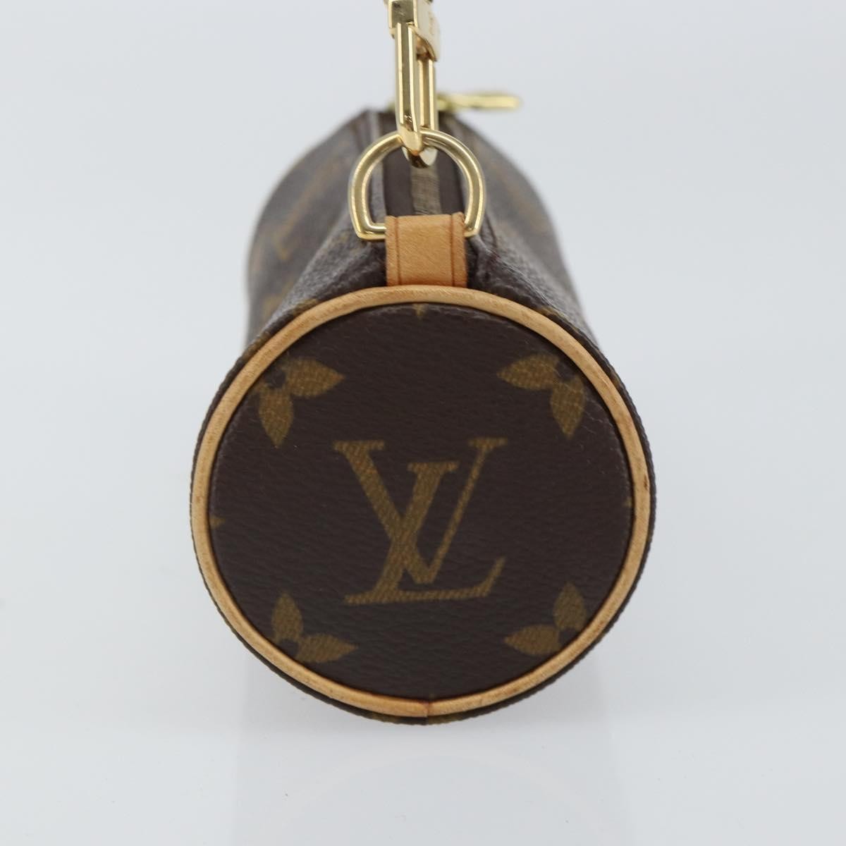 Louis Vuitton Papillon Pochette Monogram Canvas Brown Canvas Clutche & Pouche Bag (Pre-Owned)