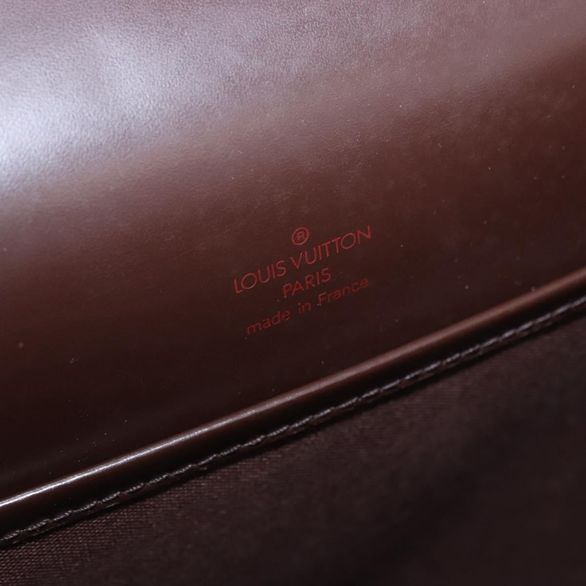 Louis Vuitton Altona Damier Ebene Brown Canvas Briefcase Bag (Pre-Owned)