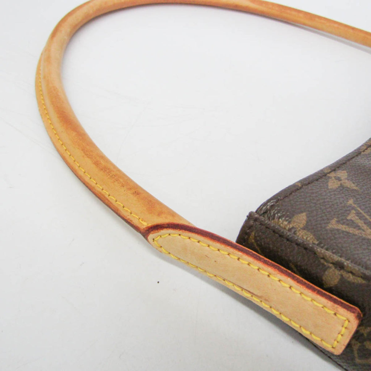 Louis Vuitton Looping Monogram Canvas Brown Canvas Handbag (Pre-Owned)