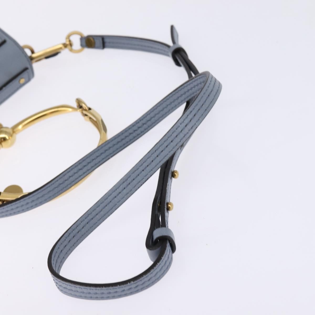Chloe Nile Leather Blue Leather Handbag (Pre-Owned)