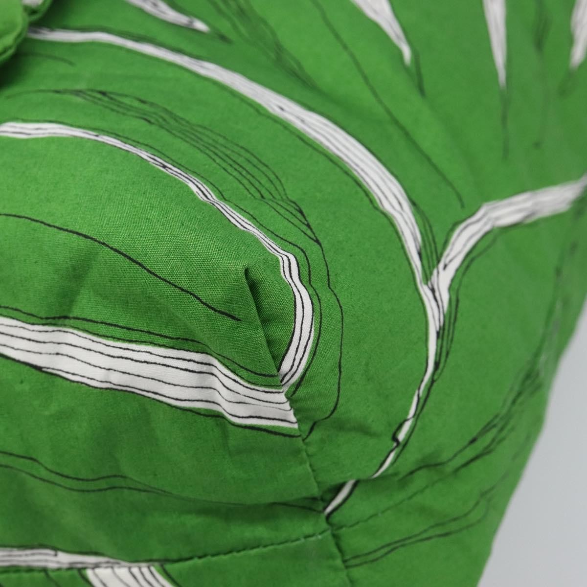 Miu Miu Vintage Nylon Green Nylon Handbag (Pre-Owned)