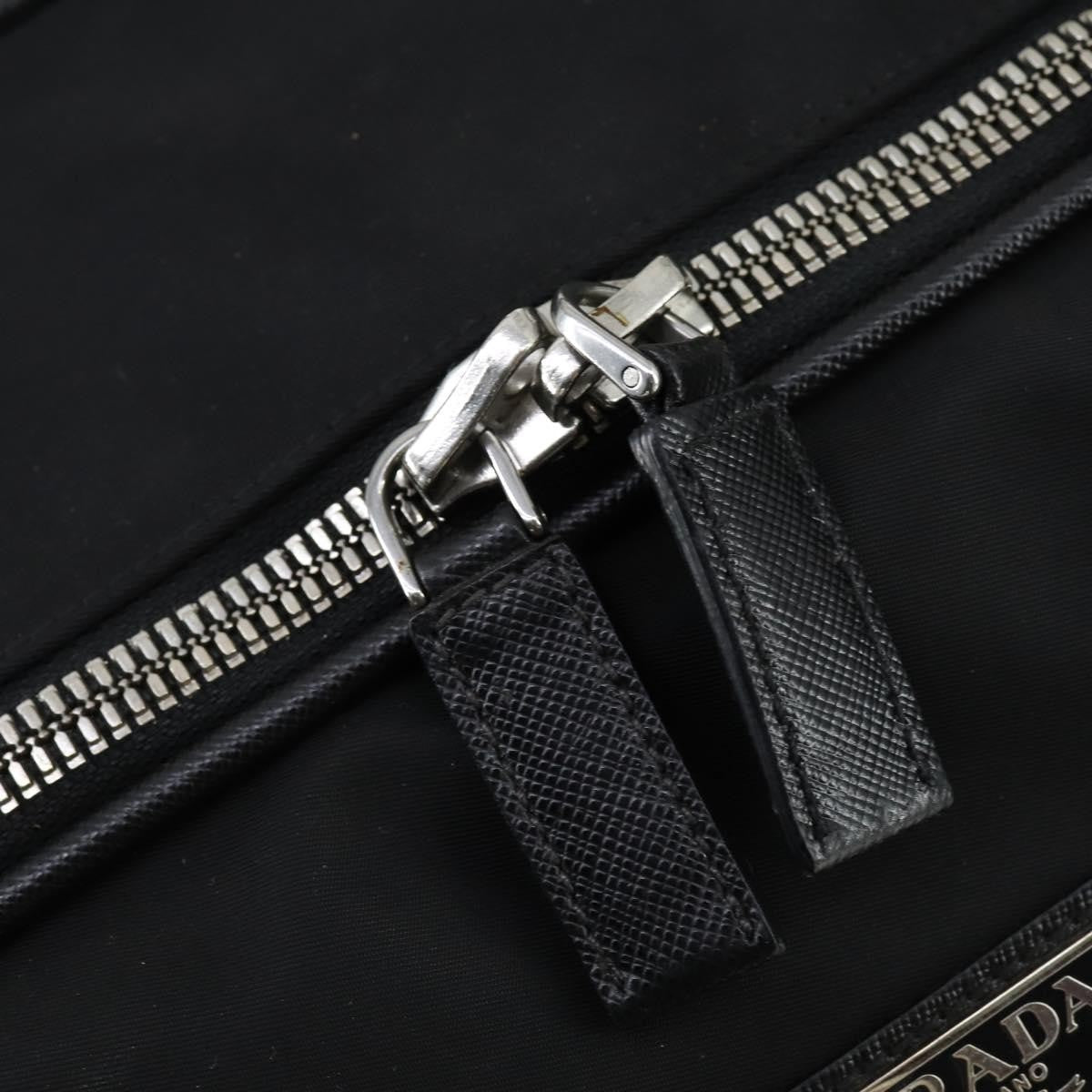 Prada Suitcase Re-Nylon And Saffiano Re-Nylon And Saffiano Black Nylon Travel Bag Bag (Pre-Owned)