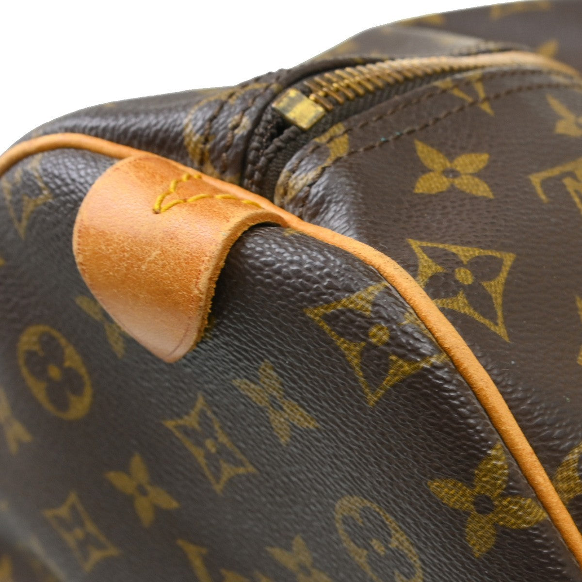 Louis Vuitton Keepall Monogram Canvas Brown Canvas Travel Bag Bag (Pre-Owned)