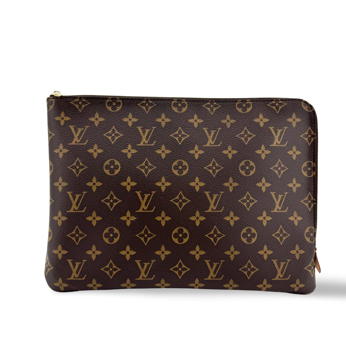 Louis Vuitton Etui Voyage Monogram Canvas Brown Canvas Clutche & Pouche Bag (Pre-Owned)