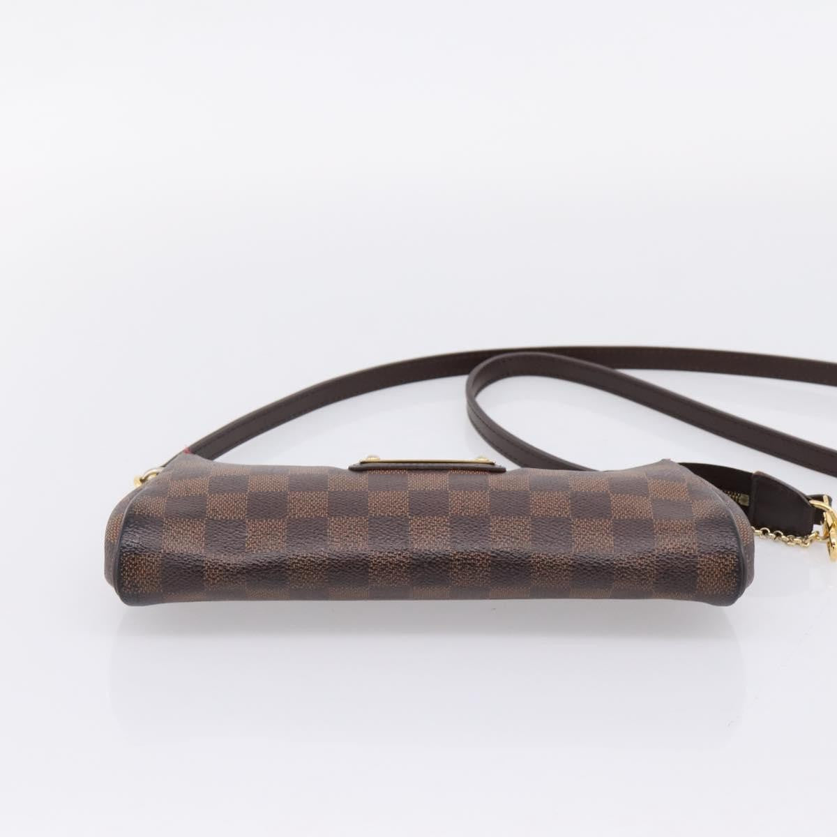 Louis Vuitton Eva Damier Brown Canvas Handbag (Pre-Owned)