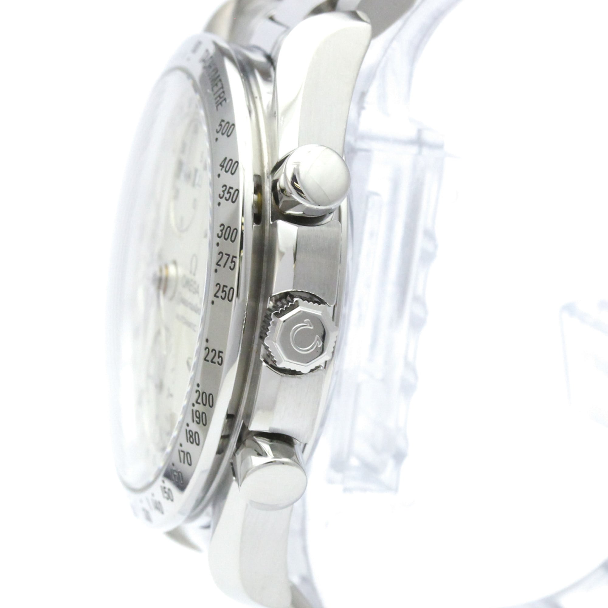 Omega Speedmaster Triple Calendar Chronograph Automatic Stainless Steel Watch (Pre-Owned)