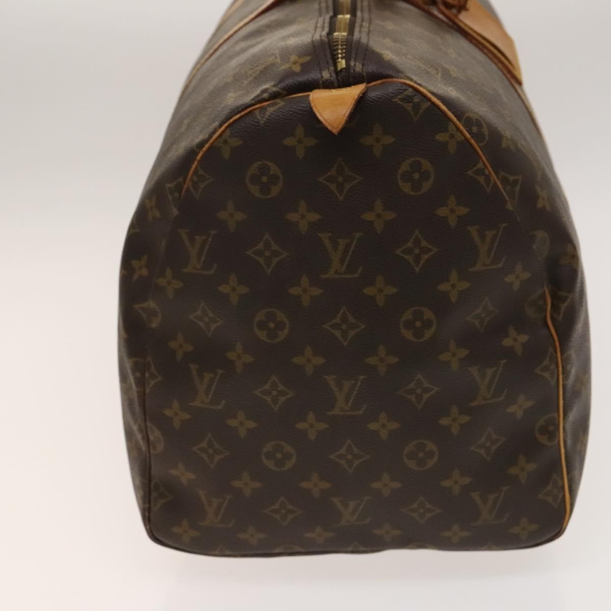 Louis Vuitton Keepall Monogram Canvas Brown Canvas Travel Bag Bag (Pre-Owned)