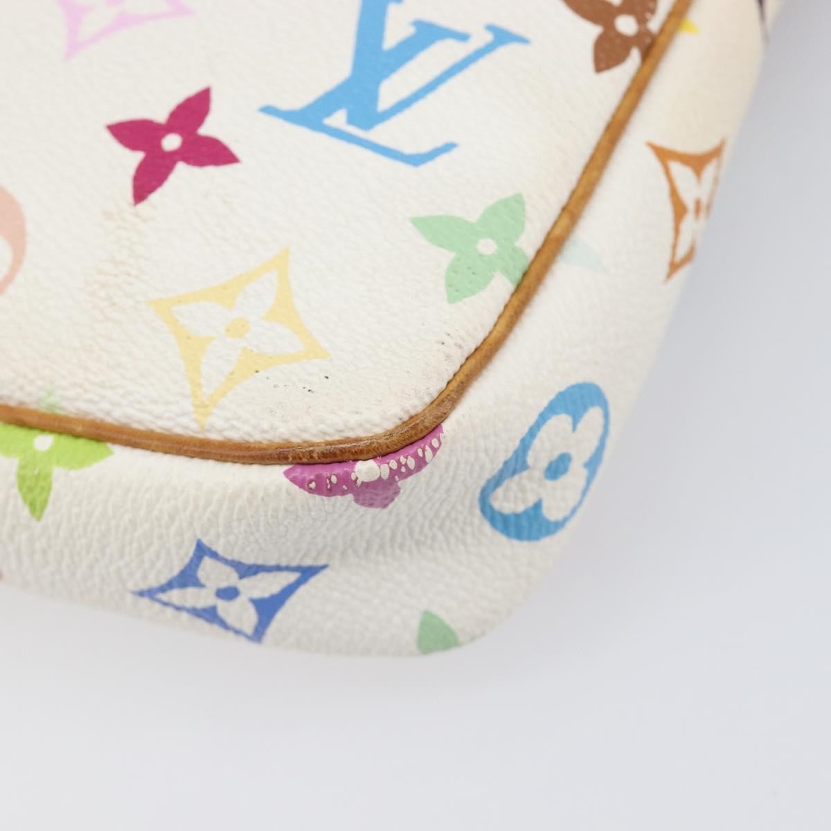 Louis Vuitton Pochette Accessoires Nm Monogram Multicolor Multicolour Canvas Clutche & Pouche Bag (Pre-Owned)