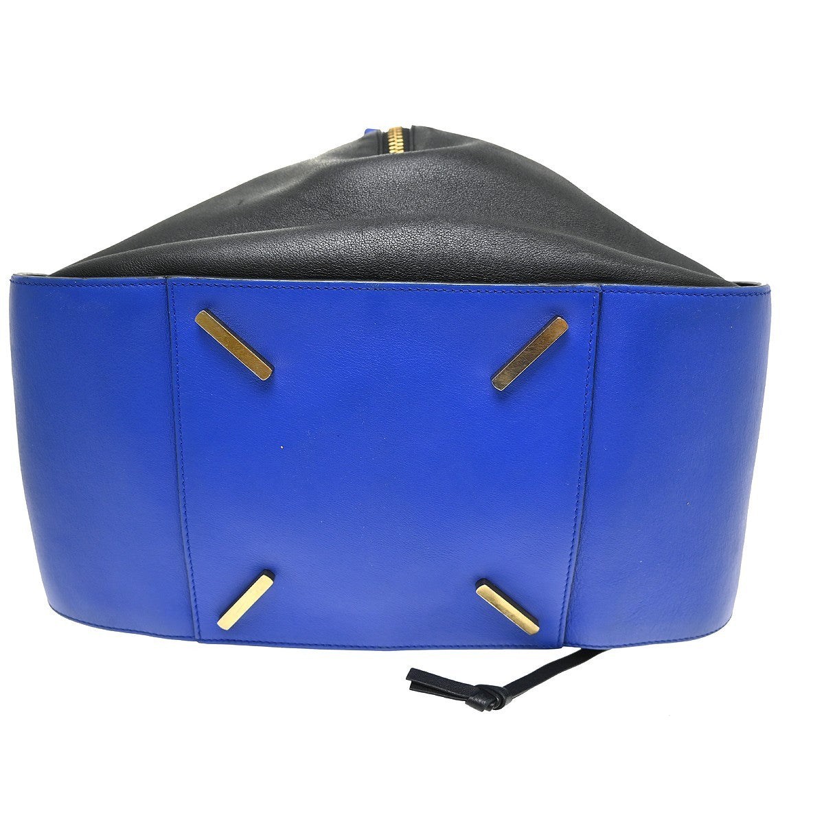 Loewe Hammock Leather Blue Leather Handbag (Pre-Owned)