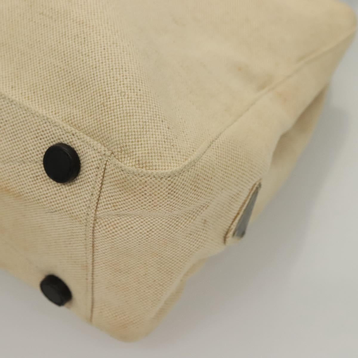 Prada Sport Canvas Beige Canvas Tote Bag Bag (Pre-Owned)