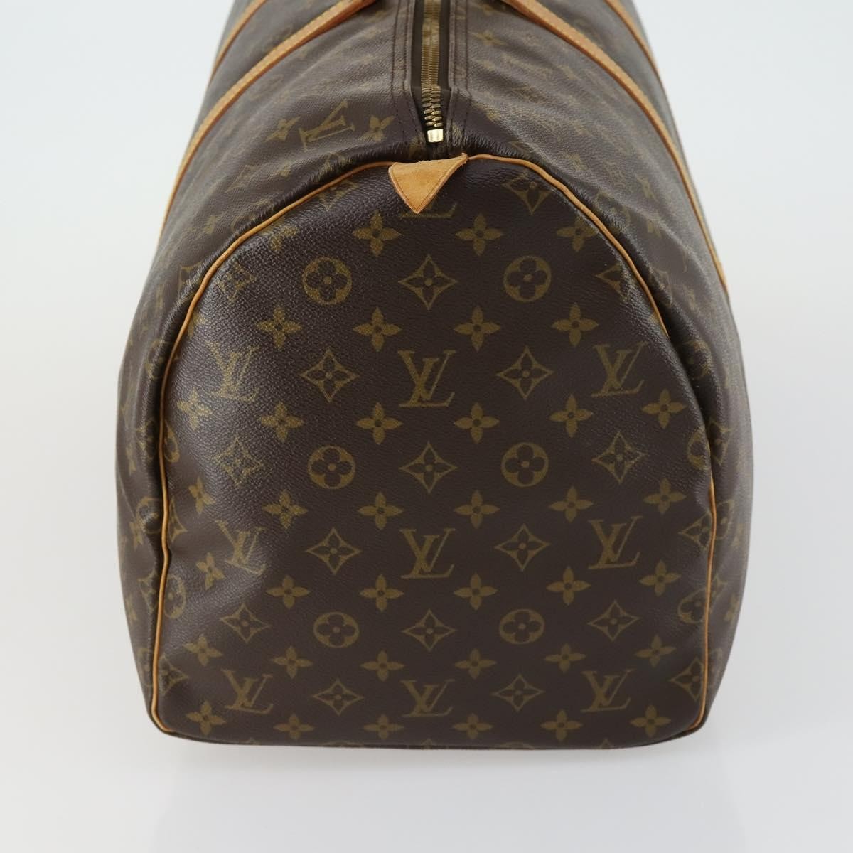 Louis Vuitton Keepall Monogram Canvas Brown Canvas Travel Bag Bag (Pre-Owned)