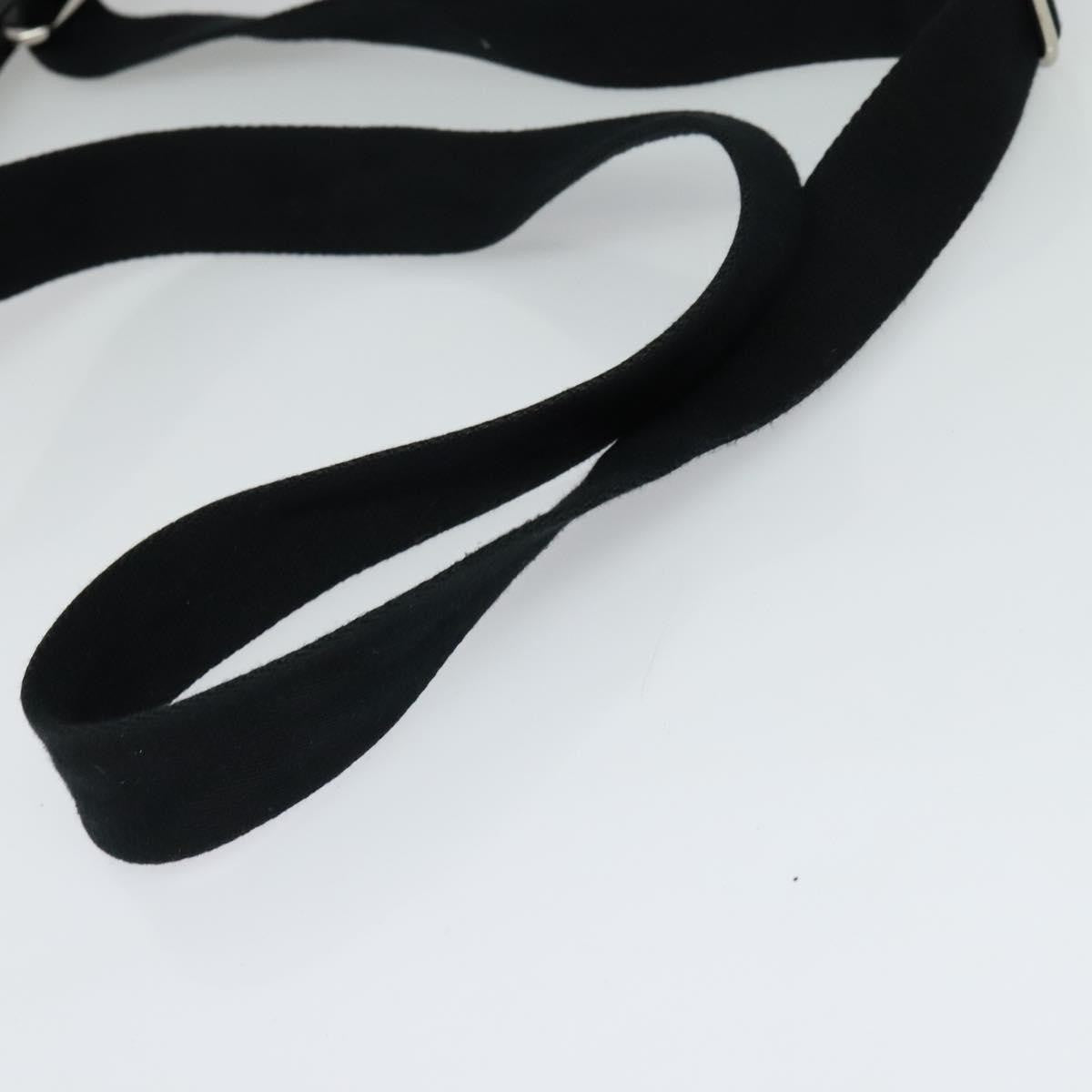 Salvatore Ferragamo Vintage Nylon Black Nylon Shoulder Bag Bag (Pre-Owned)