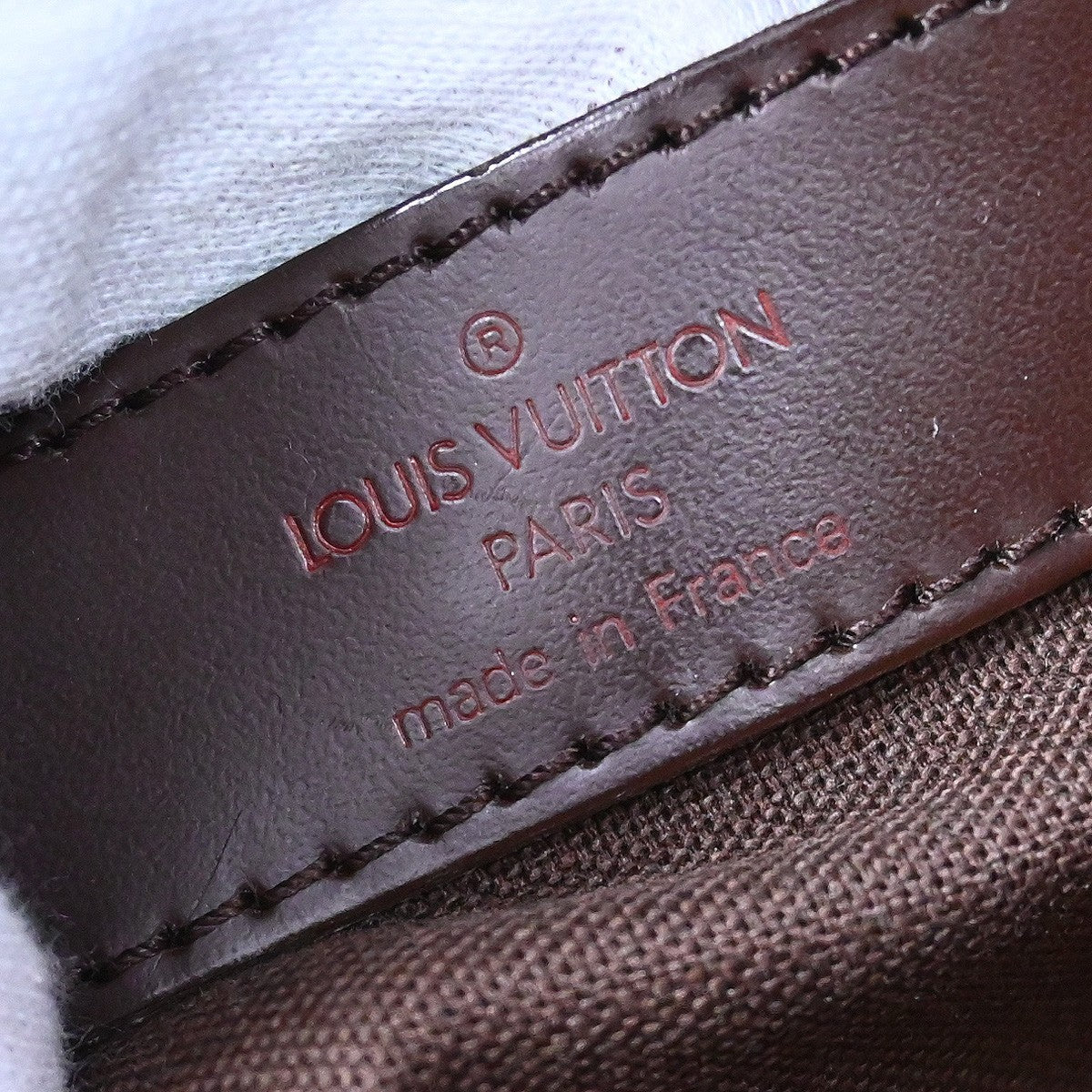Louis Vuitton Naviglio Damier Brown Canvas Shoulder Bag Bag (Pre-Owned)