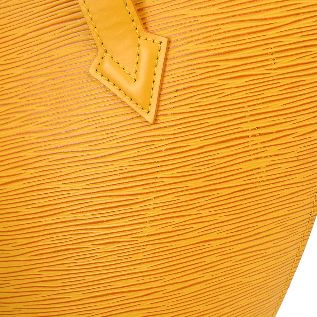 Louis Vuitton Saint Jacques Epi Leather Yellow Leather Shoulder Bag Bag (Pre-Owned)